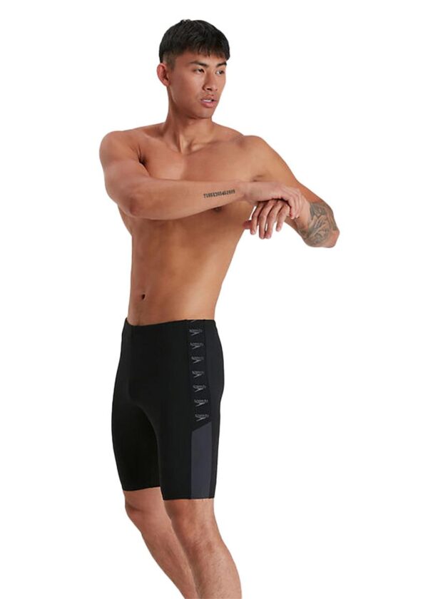 Speedo Boom Logo Splice Jammer - Black-0