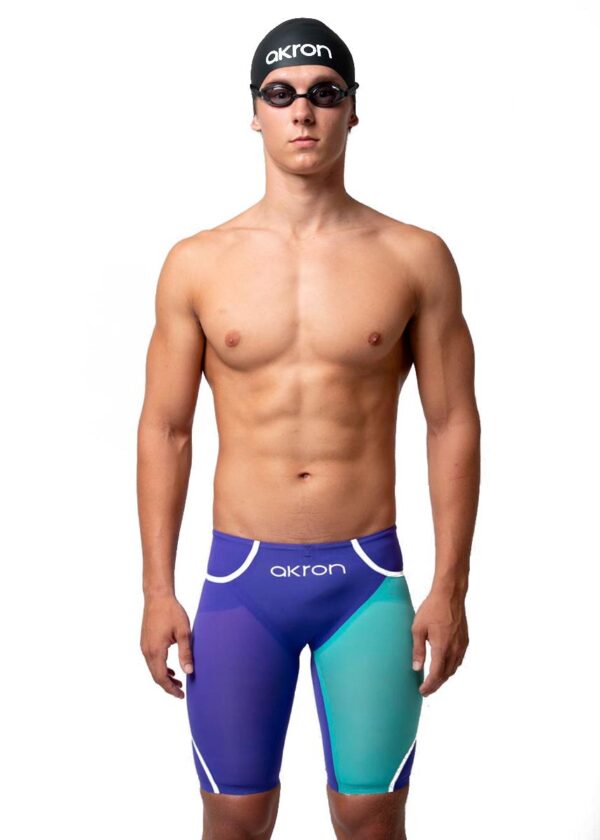 Akron Venom Hero Mens Jammers - Violet / Tiffany-0