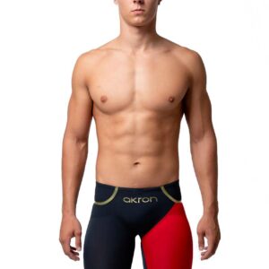 Akron Venom Hero Mens Jammers - Dark Blue / Red -Front view