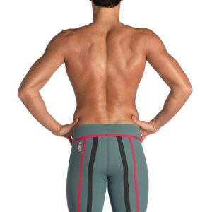 Arena Powerskin Carbon Core FX Jammer – Olive / White