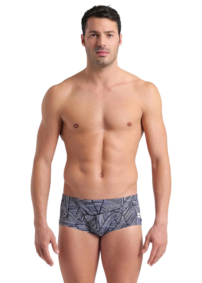 Arena Overview Swim Low Waist Short - White / Multi-621903