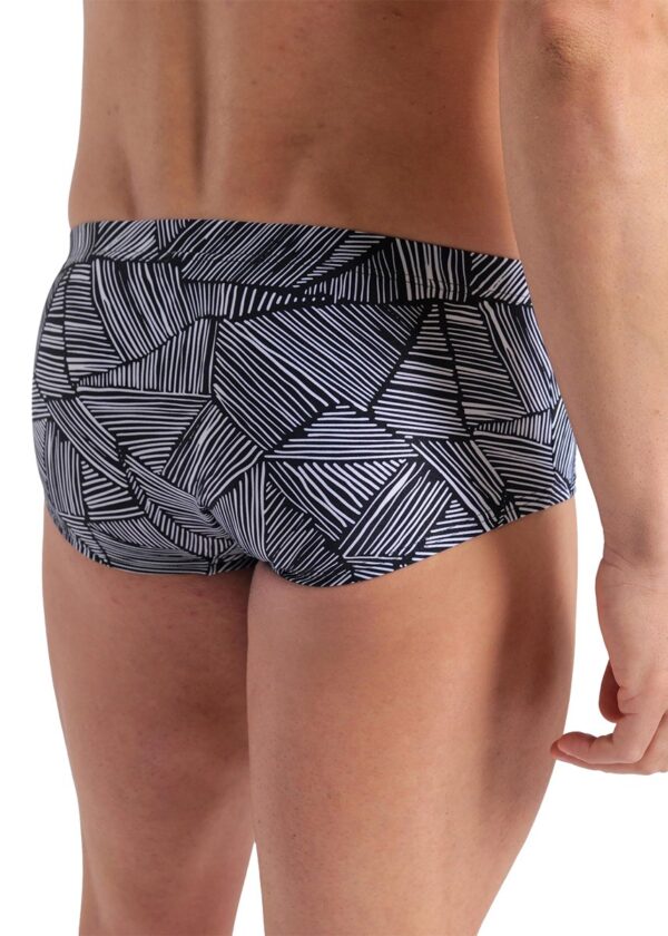 Arena Overview Swim Low Waist Short – White / Multi