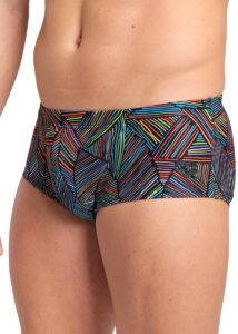 Arena Overview Swim Low Waist Short - Black / Multi