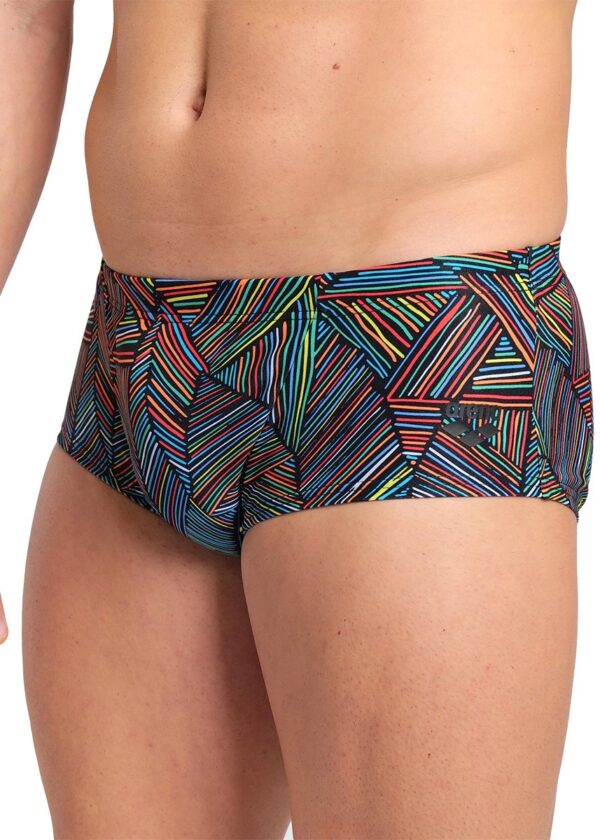 Arena Overview Swim Low Waist Short - Black / Multi