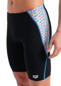 Arena Mens Starfish Swim Jammer - Black / White Multi
