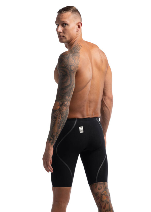 Speedo Fastskin LZR Pure Intent 2.0 Backstroke Edition High Waist Jammer – Black / Iridescent
