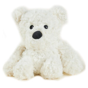 Warmies 13" Microwaveable Cream Curly Bear