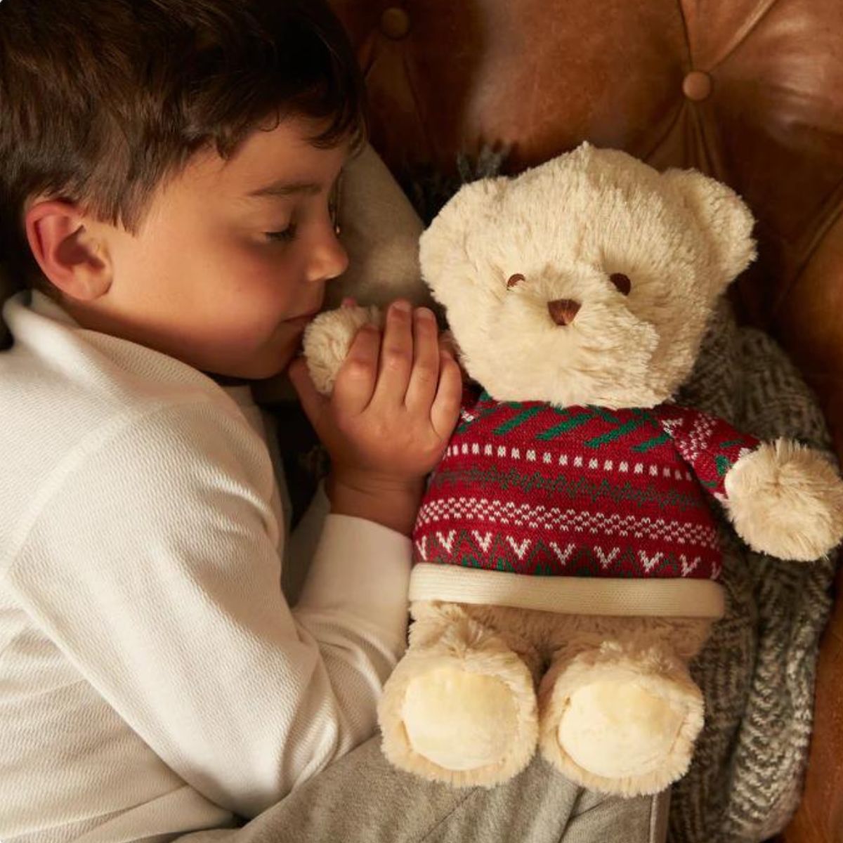 Warmies Microwavable Christmas Jumper Bear - 33 cm-632387