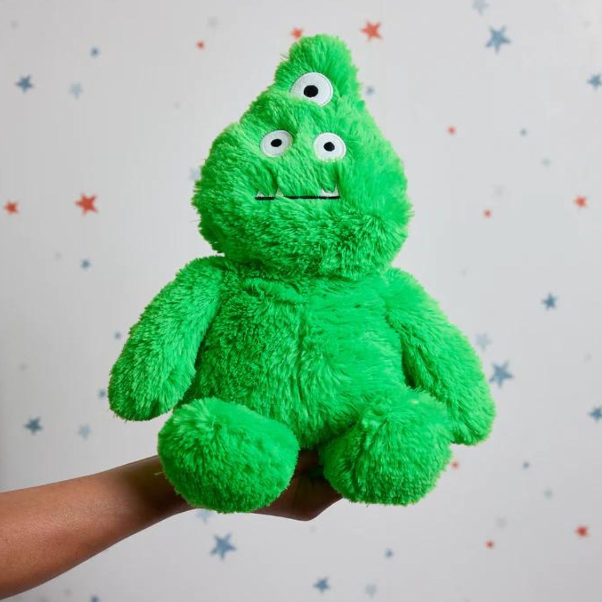 Warmies Microwaveable Bright Green Monster - 33 cm-632443