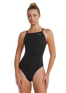TYR DiamondFit Durafast Elite Solid Swimsuit - Black