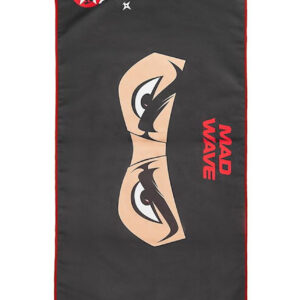 Mad Wave Ninja Microfiber Towel - Black