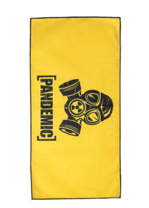 Mad Wave Pandemic Small Microfiber Towel - Yellow