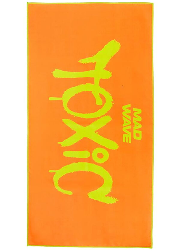 Mad Wave Toxic Small Microfiber Towel - Orange