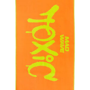 Mad Wave Toxic Large Microfiber Towel - Orange-0