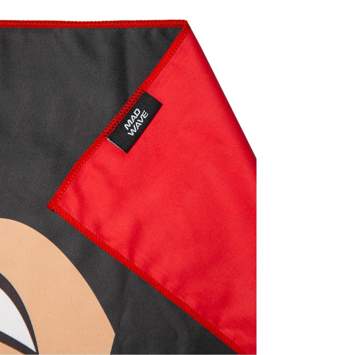 Mad Wave Ninja Microfiber Towel - Black-596375