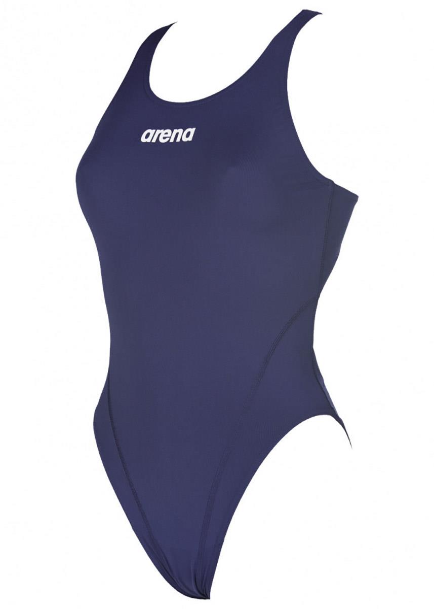 Arena Solid Swim Tech Swimsuit - Navy / White-595272