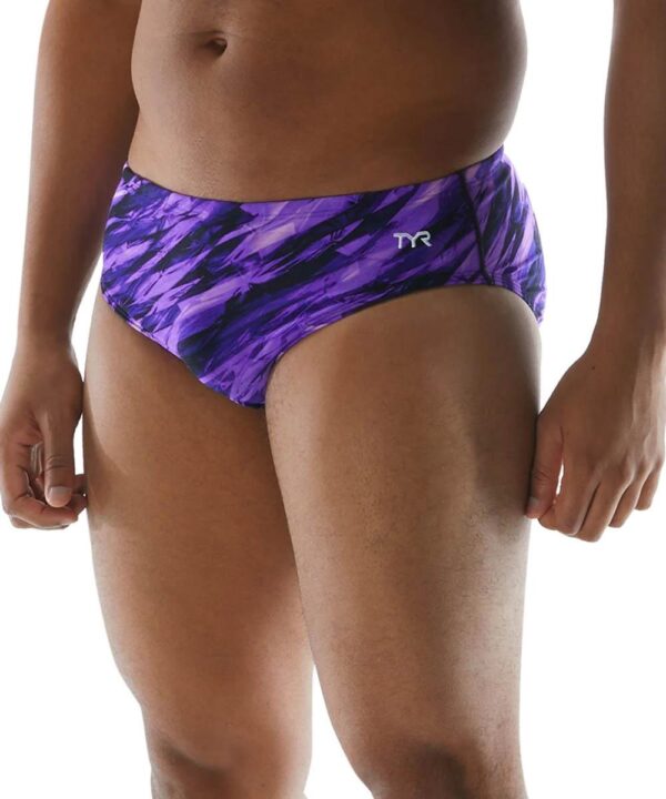 TYR DuraFast Spirit Fire Racer Brief - Purple