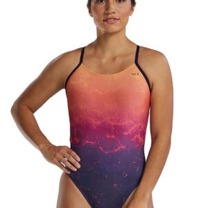 TYR Cutout Fit Infared Swimsuit - Navy / Multi
