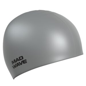 Mad Wave Intensive Big Swim Cap - Grey-0