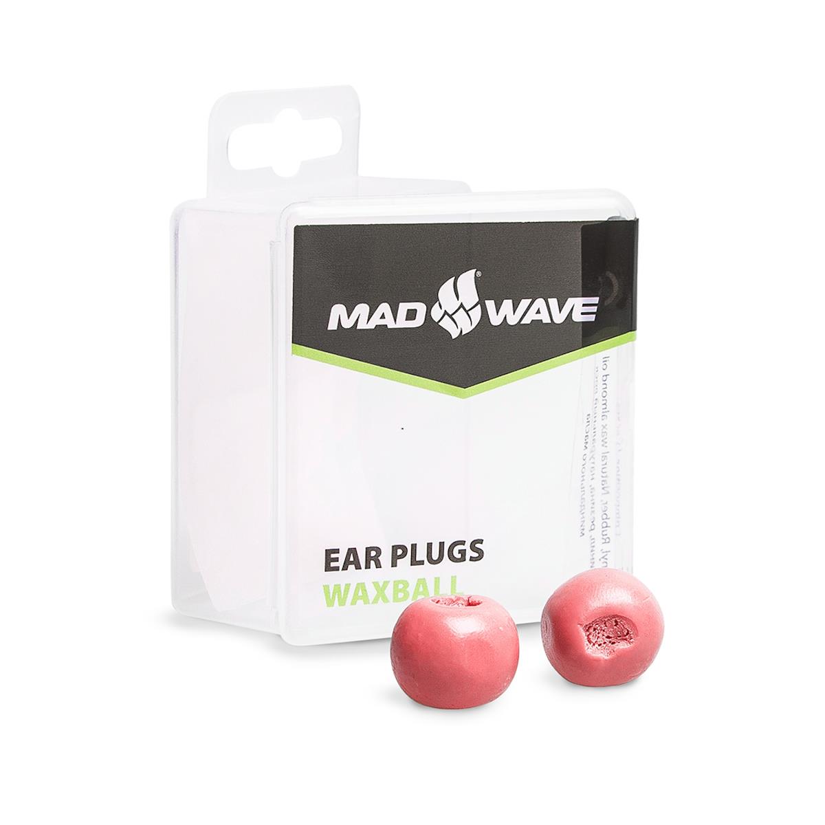 Mad Wave Waxball Ear Plugs - Red-0