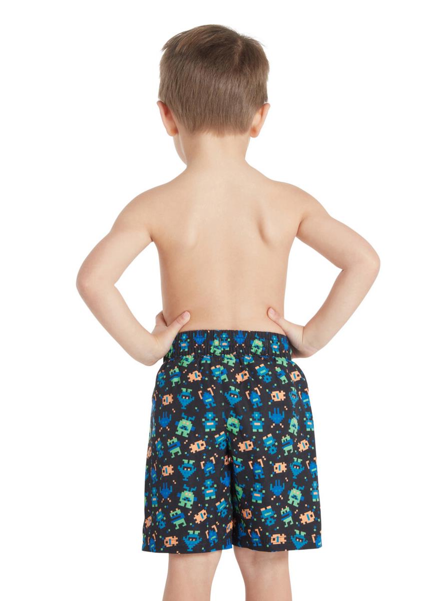 Zoggs Kids Pixel Monsters Watershort-brand