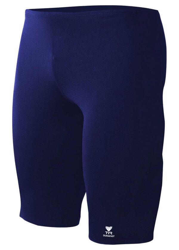 TYR Durafast Elite Solid Jammer - Navy Blue