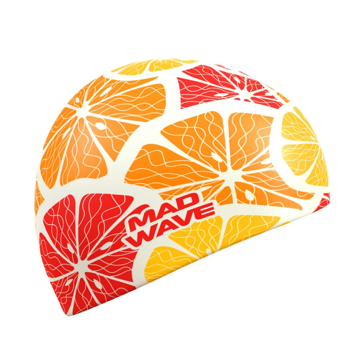 Mad Wave Citrus Swim Cap