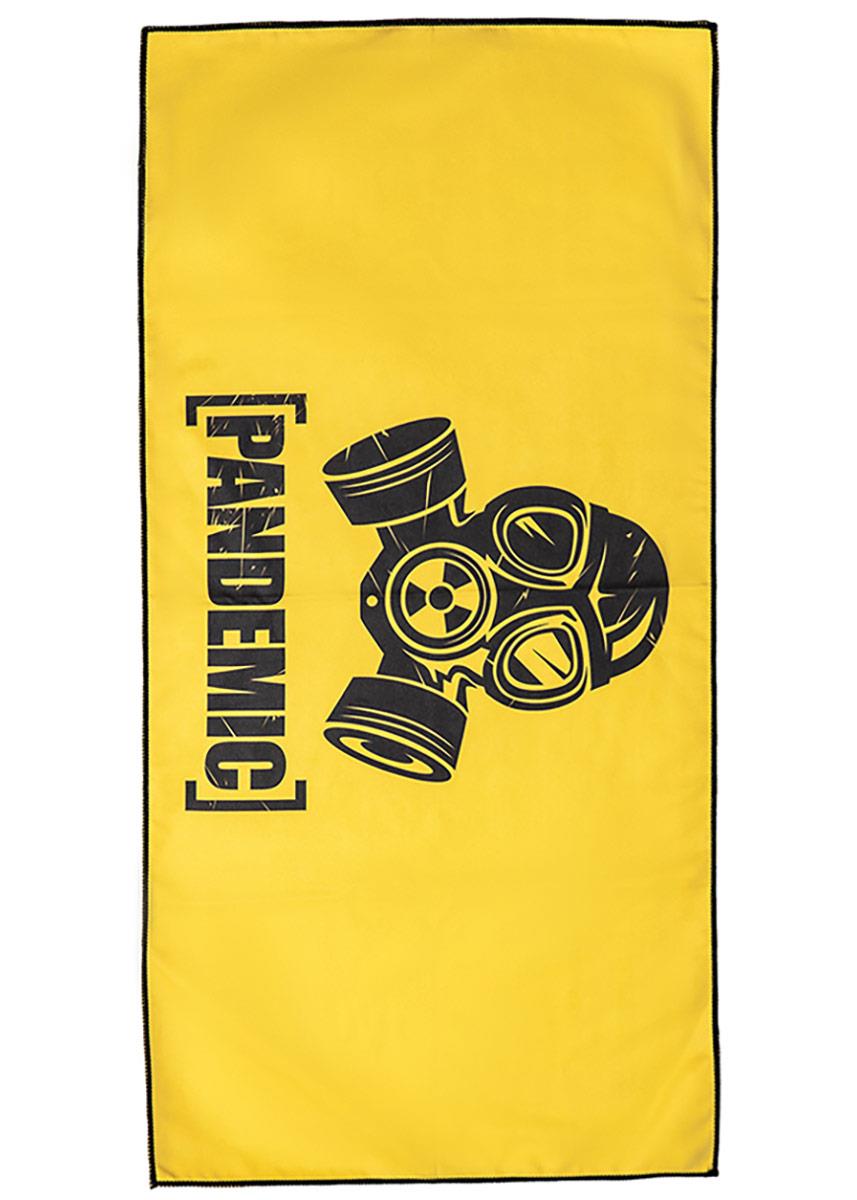 Mad Wave Pandemic Large Microfiber Towel - Yellow
