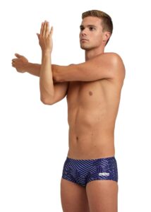 Arena Kiko Pro Swim Low Waist Short - Navy/Multi