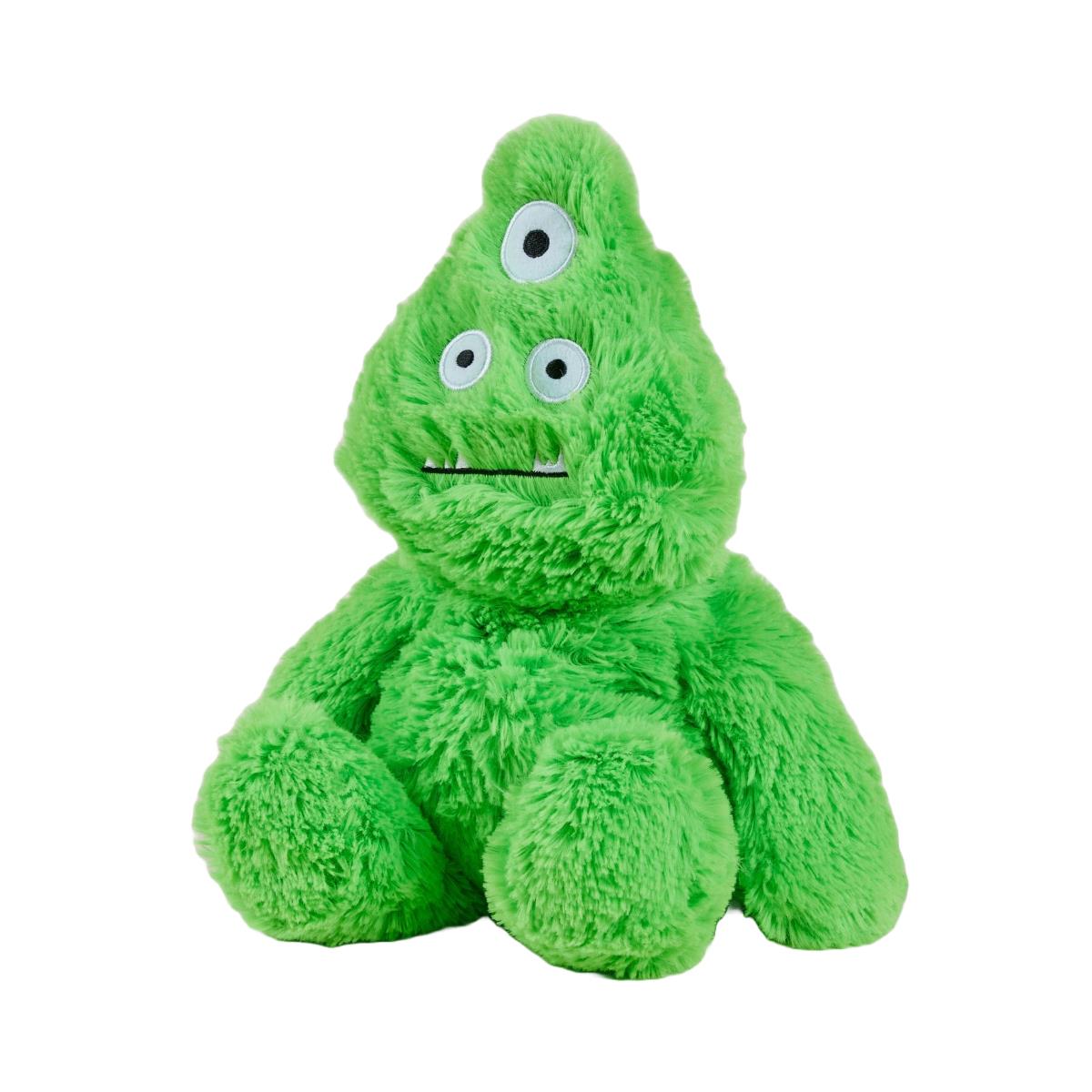 Warmies Microwaveable Bright Green Monster - 33 cm-595213
