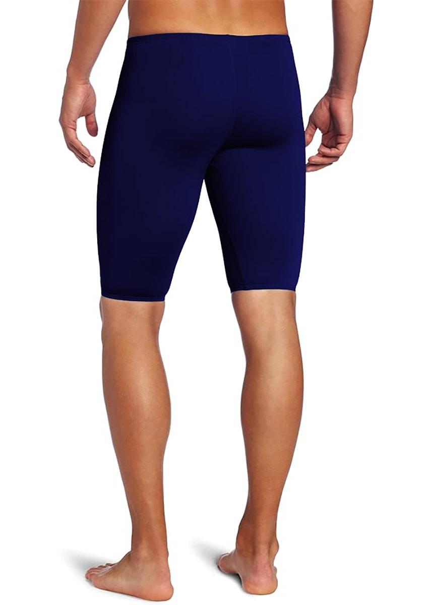TYR Durafast Elite Solid Jammer - Navy Blue-brand