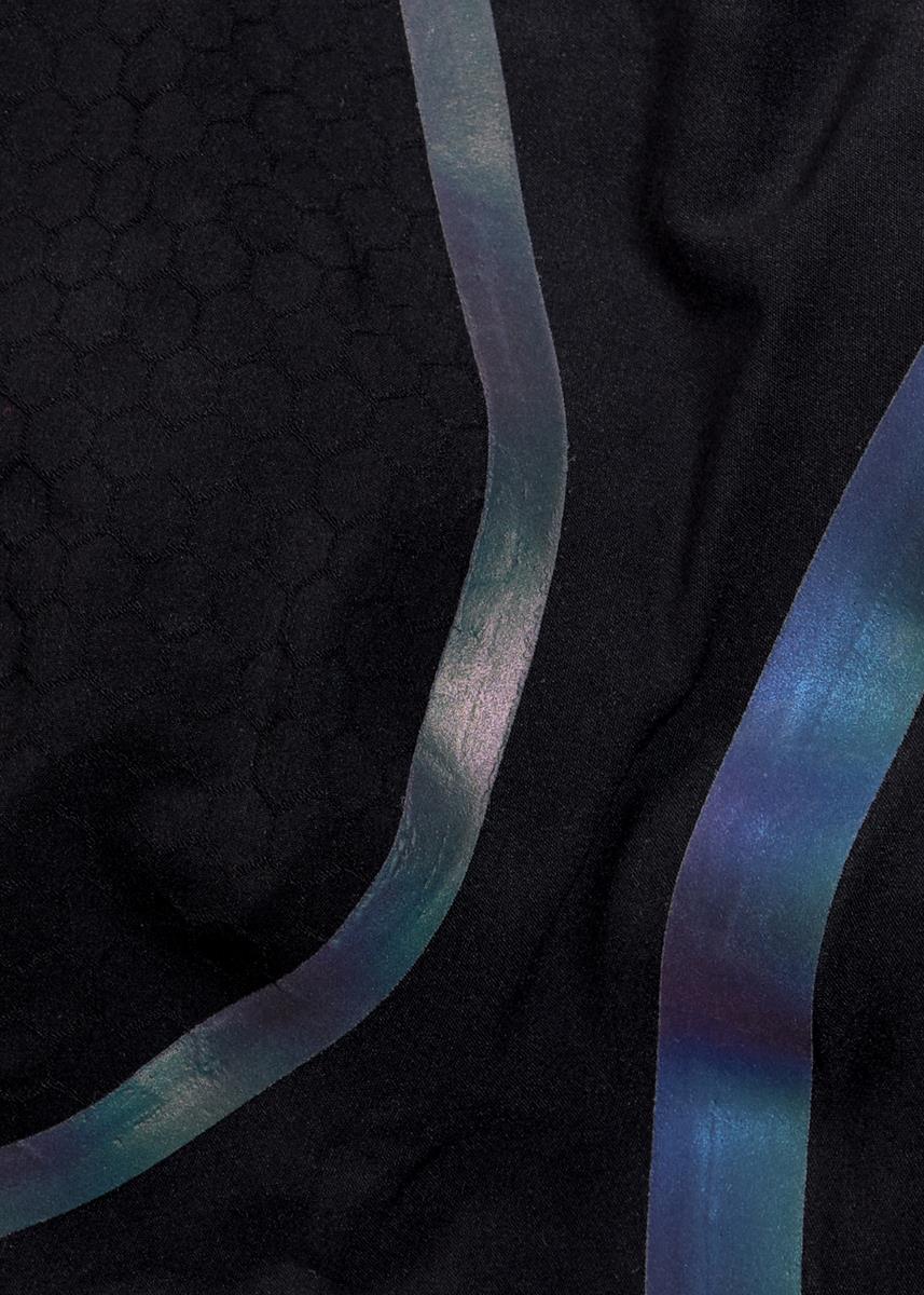 Fastskin LZR Pure Intent 2.0 High Waisted Jammer - Black / Iridescent - Closeup view 1