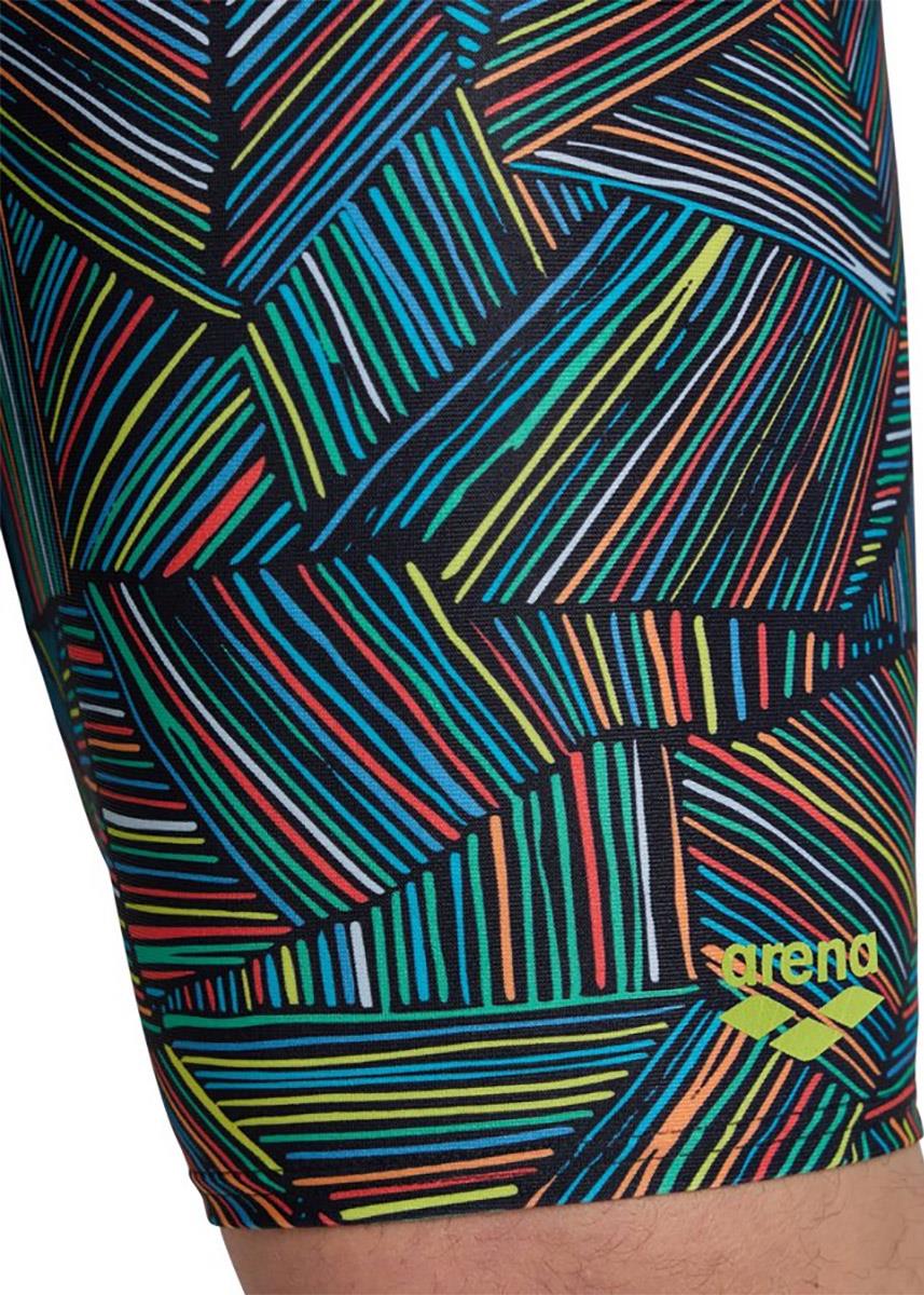 Arena Overview Swim Jammer - Black / Black Multi-597089