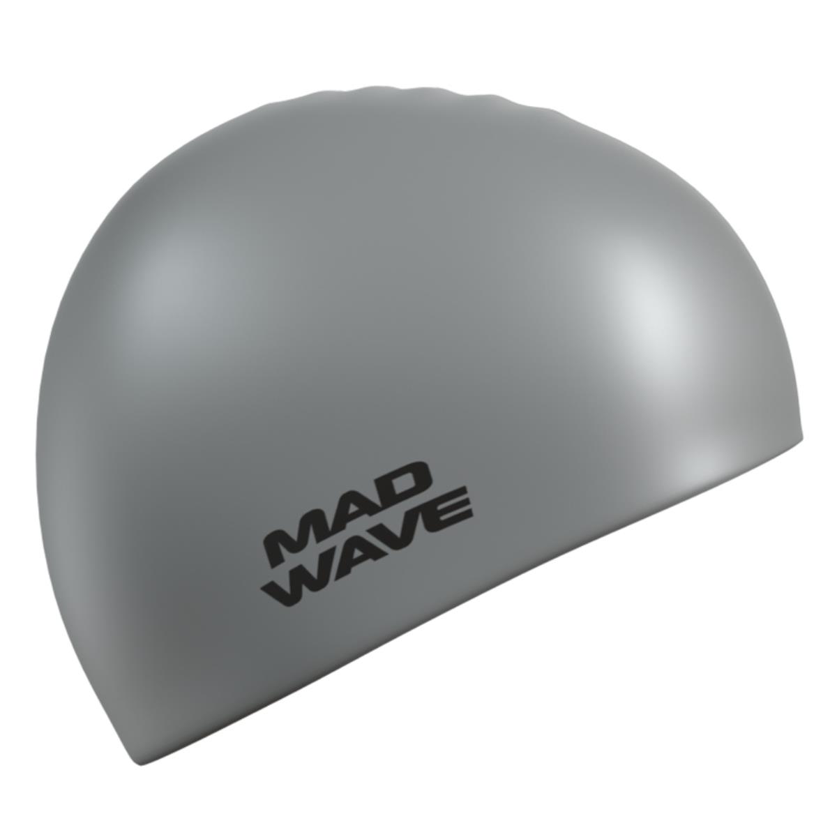 Mad Wave Intensive Big Swim Cap - Grey-596046