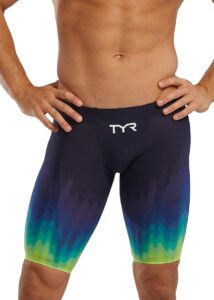 TYR Venzo Low Waist Influx Jammer - Lime / Navy