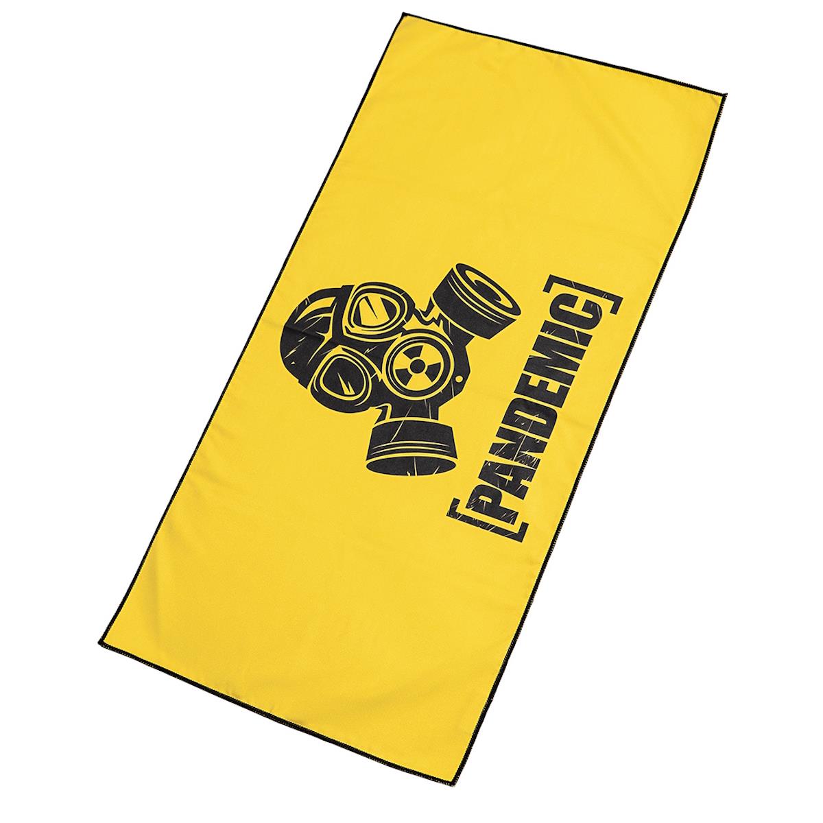 Mad Wave Pandemic Small Microfiber Towel - Yellow-596174