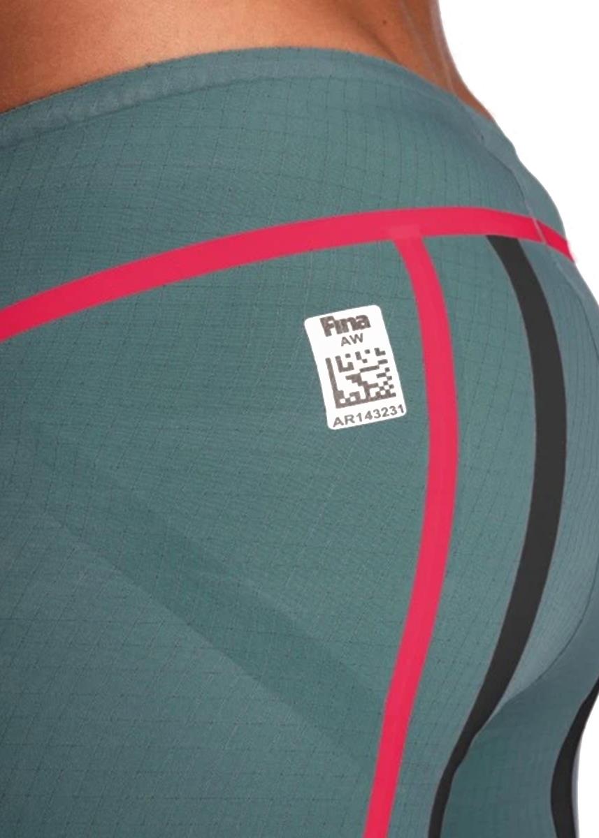 Arena Powerskin Carbon Core FX Jammer - Olive / White-596245