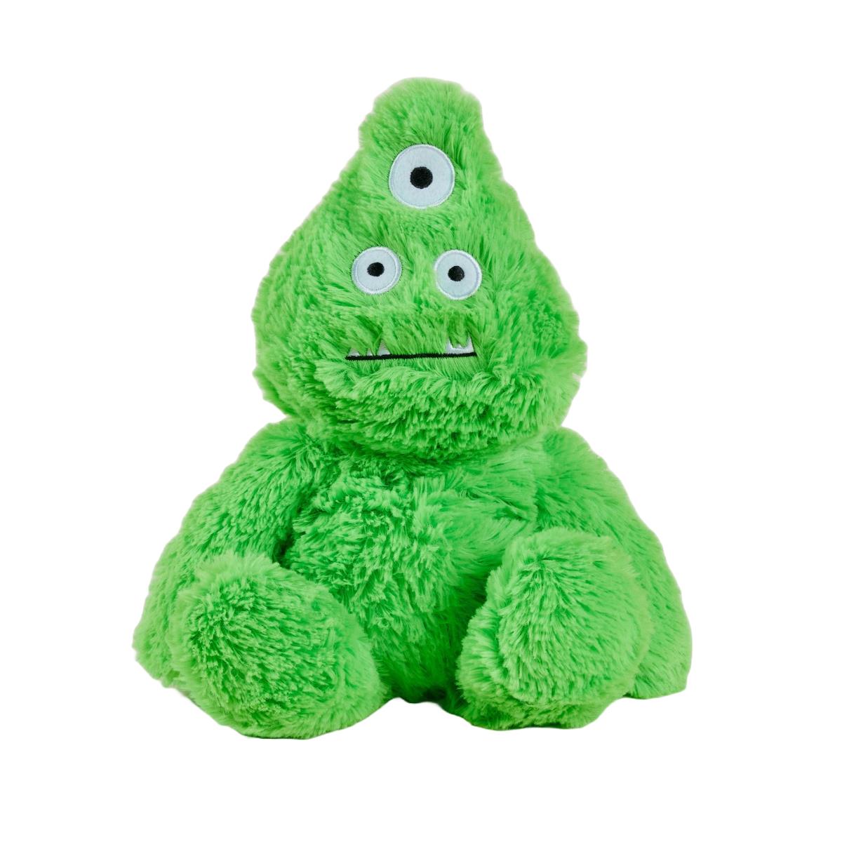 Warmies Microwaveable Bright Green Monster - 33 cm-595205