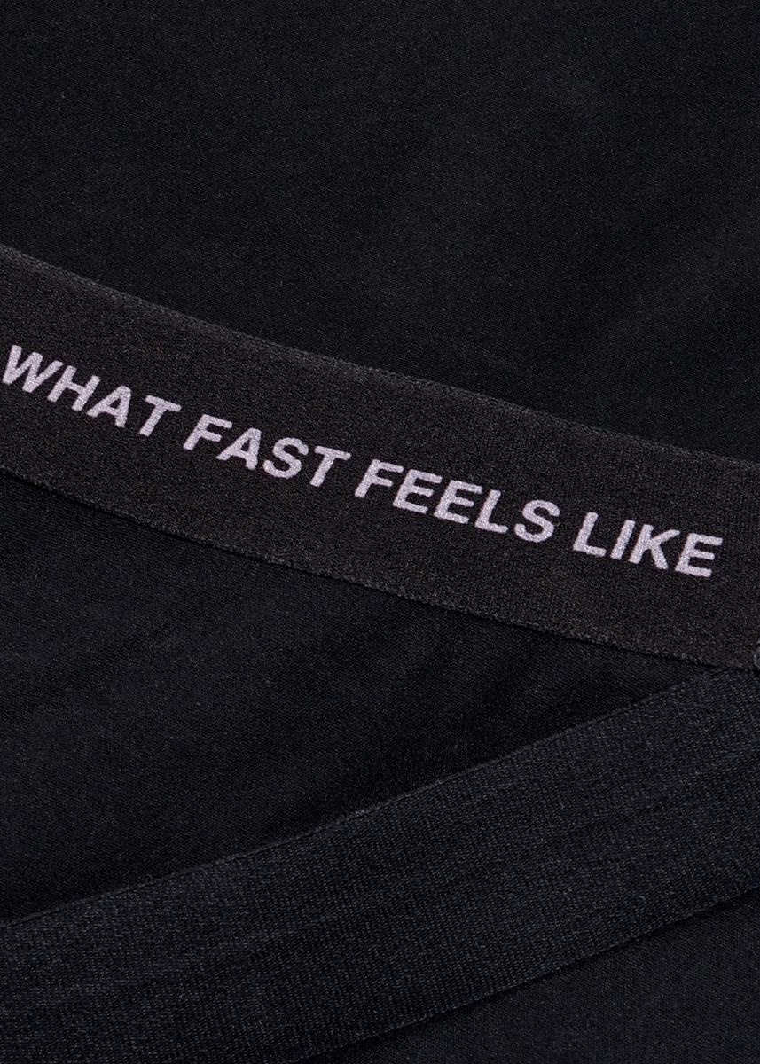 Fastskin LZR Pure Intent 2.0 High Waisted Jammer - Black / Iridescent - Closeup view 2