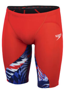 Speedo Fastskin LZR Ignite Jammer - Flame Red / Bolt / White