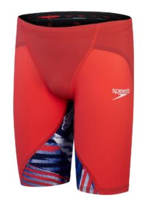 Speedo Fastskin Junior LZR Ignite Jammer - Red / Blue / White