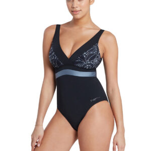 Zoggs Stellar Squareback Swimsuit - Front view