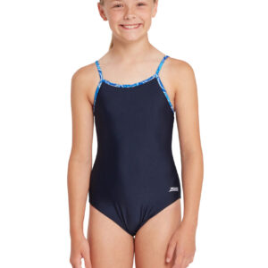 Zoggs Blue Fish Classicback Swimsuit