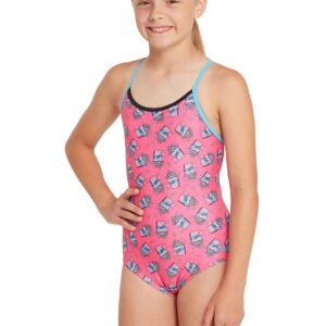 Zoggs Girls Pop Corn Starback Swimsuit