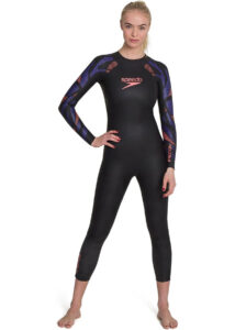 Speedo Women's Proton Fullsuit Wetsuit - Black / Purple