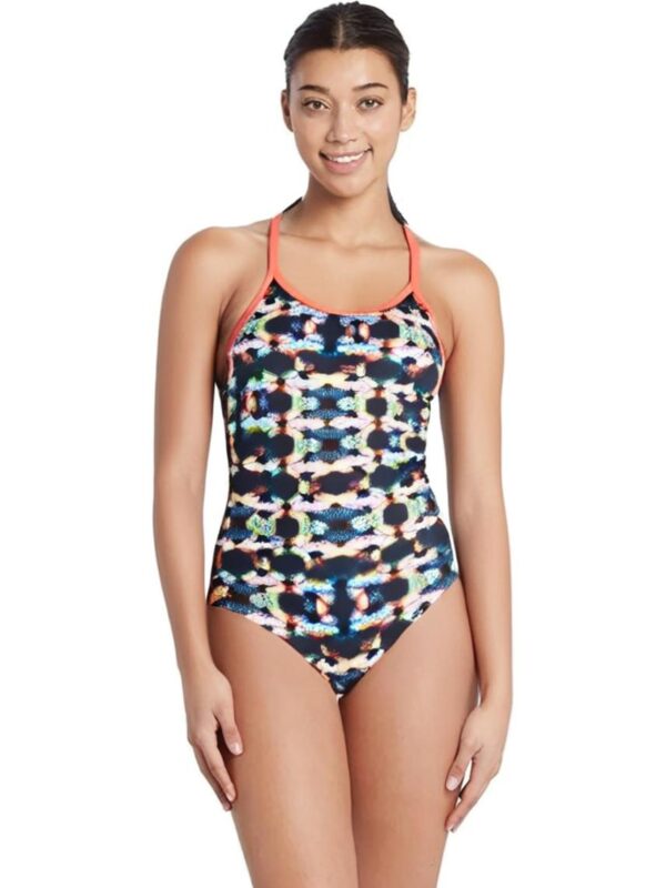 Zoggs Honeycomb Strikeback Swimsuit - Front view