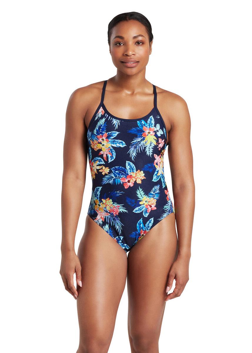 Zoggs Bliss Sprintback Swimsuit - Front view