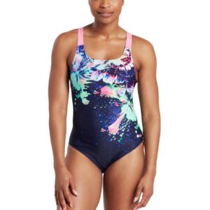 Zoggs Metaburst Speedback Swimsuit - Front view