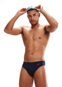 Speedo Mens Hyper Boom Splice 7cm Brief - Navy Blue