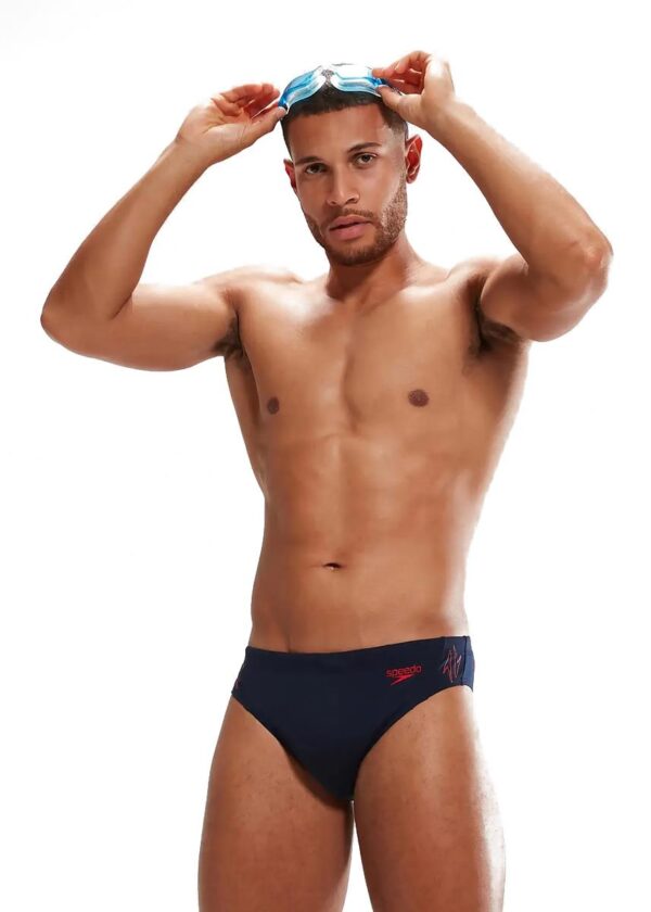 Speedo Hyper Boom Splice 7cm Brief - Navy Blue